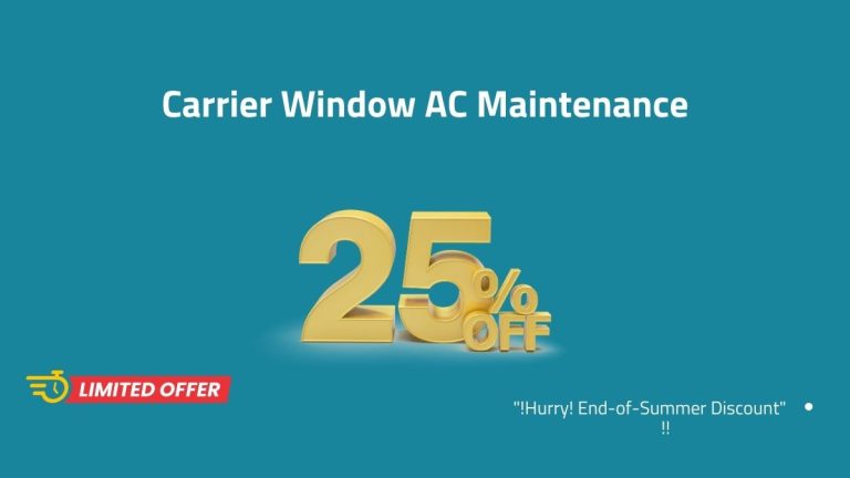 Carrier Window AC Maintenance