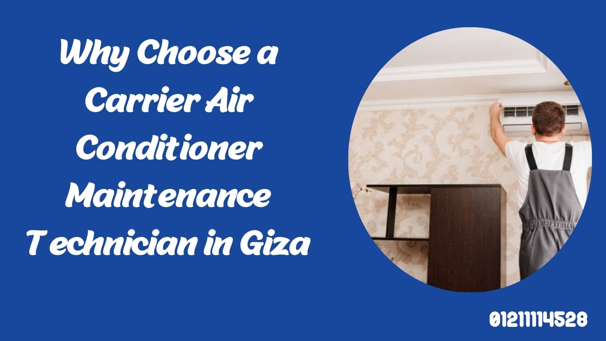 Why Choose a Carrier Air Conditioner Maintenance Technician in Giza