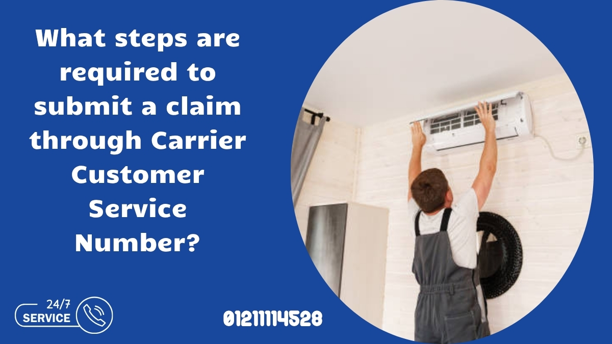What steps are required to submit a claim through Carrier Customer Service Number?