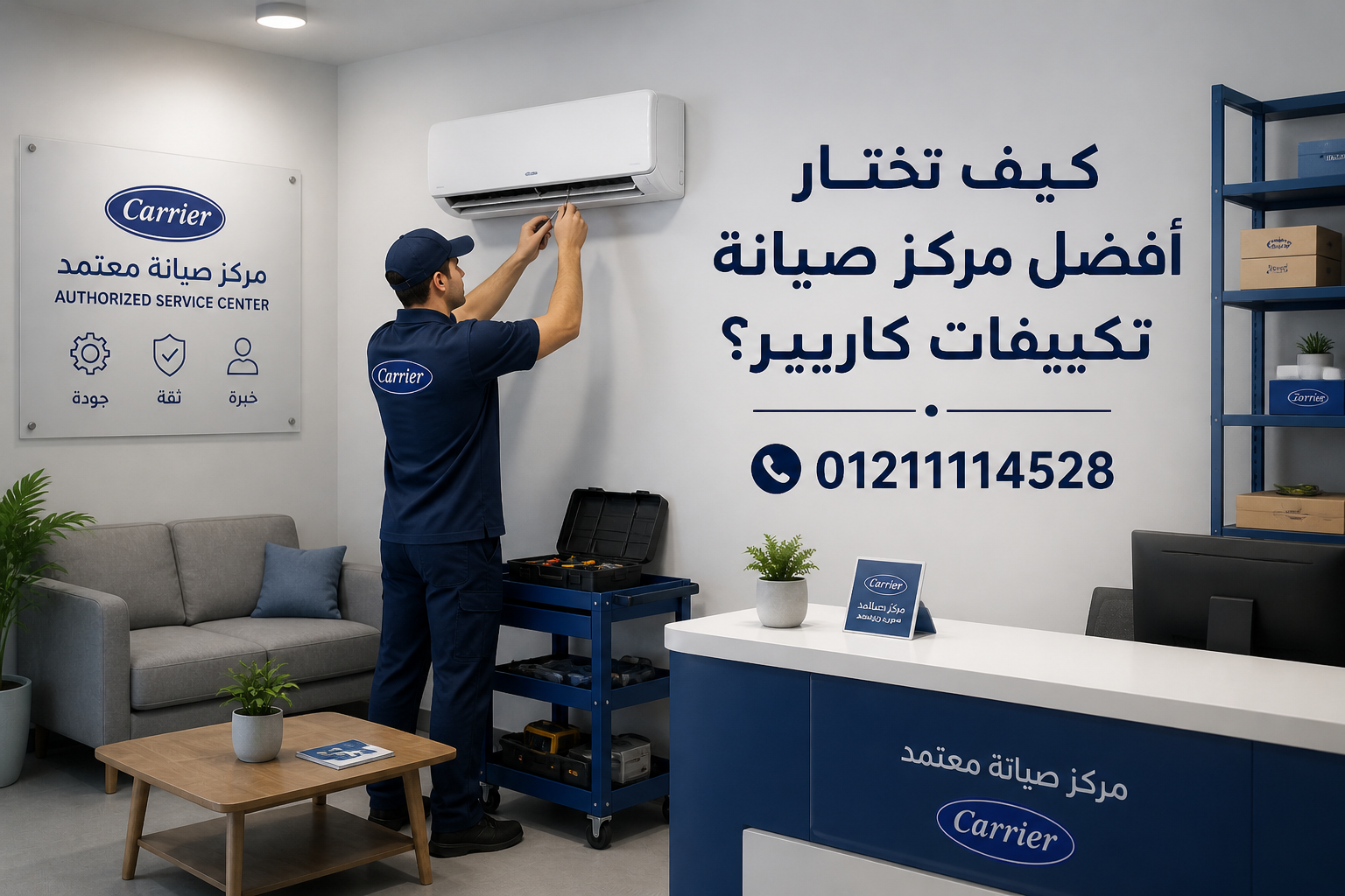 كيف تختار أفضل مركز صيانة تكييفات كاريير؟